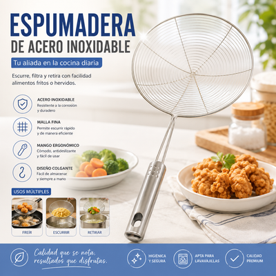 COLADOR STAINLESS STEEL  AF-1000144