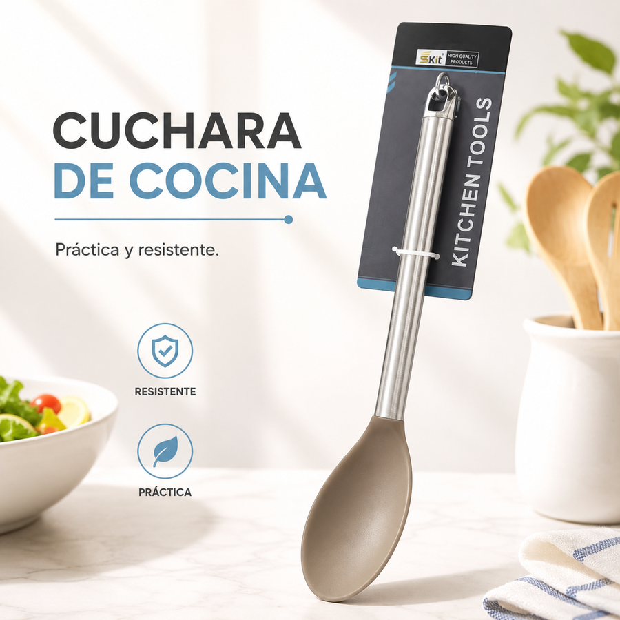 CUCHARA DE SILICONA SKIT KITCHEN TOOLS GK045