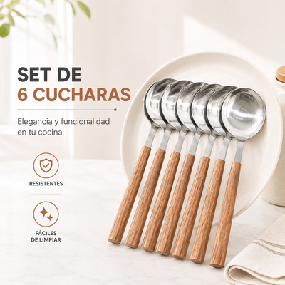 CUCHARA GRANDE STAINLESS STEEL AF-12350