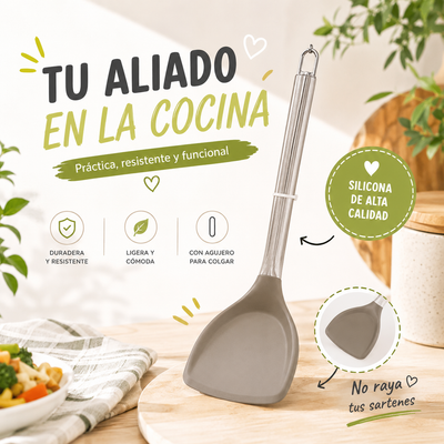 ESPATULA SILICONA CONCAVA SKIT GK042