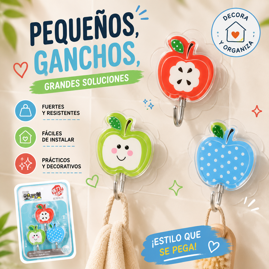 MANZANA GANCHO X3 STICK HOOK GK084