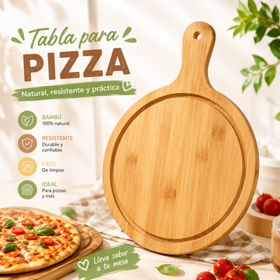 TABLA REDONDA C/MANG BAMBOO