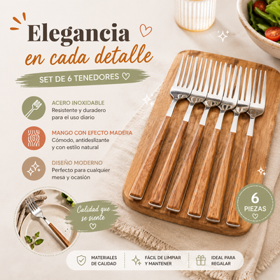 TENEDOR GRANDE STAINLESS STEEL AF-12351