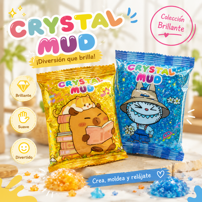 SQUEEZE LABUBU/CAPYBARA CRYSTAL MUD 24101/24100 SLIME