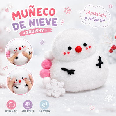 SQUEEZE SNOWMAN CHICO SQH-003