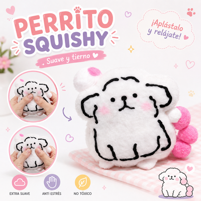 SQUEEZE PERRITO ESTILO LINEAL SQH-003