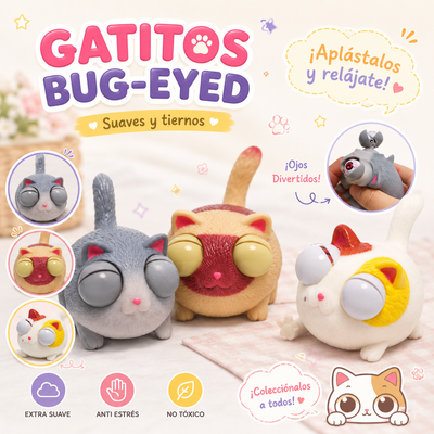 OPEN EYE CAT GATO SQH-002