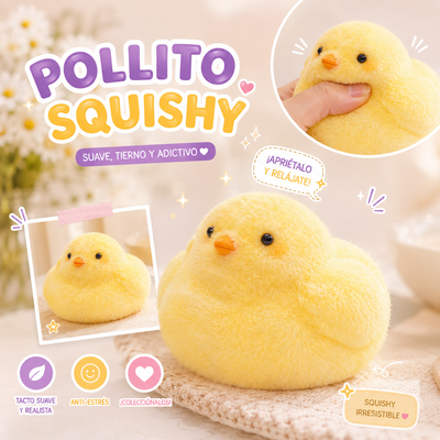 SQUEEZE POLLITO AMARILLO SQH-002