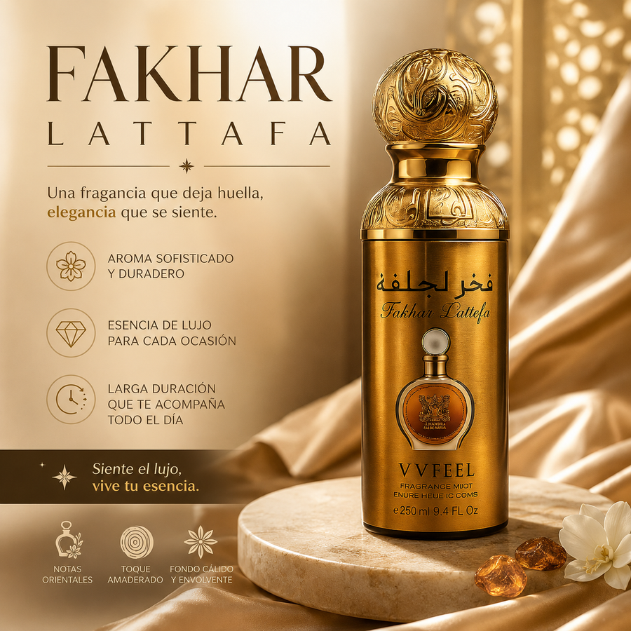 ARABA FAVVER LAUATA XOLLEBOSS 250ML VF25-19 KC1033 BODY SPLASH PERFUME