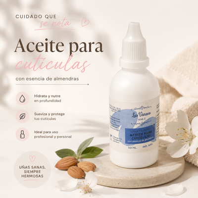 ACEITE PARA CUTICULAS LAS VARANO 60ML AC60