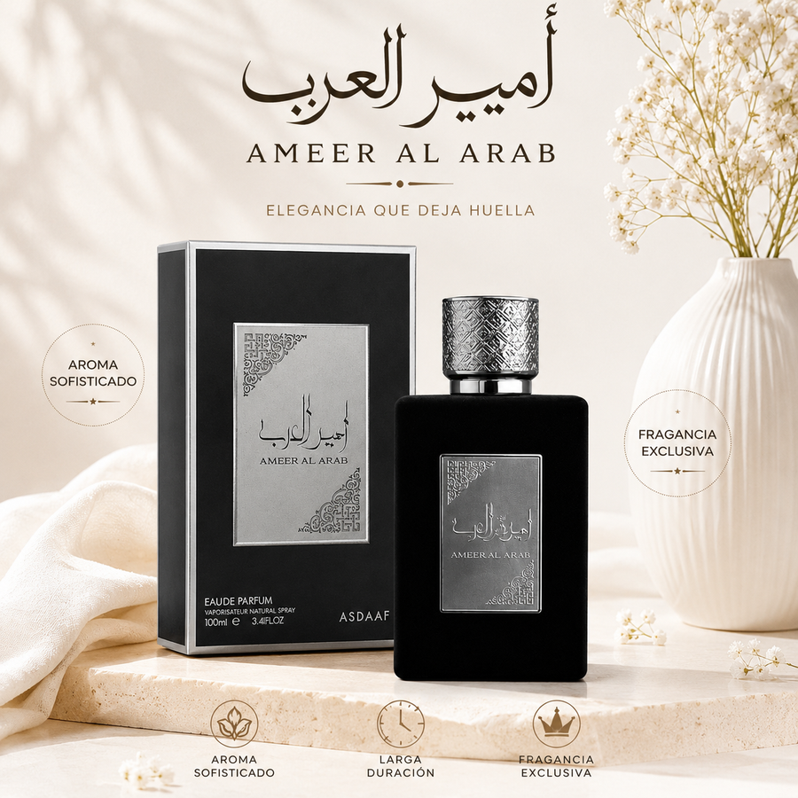AMEER AL ARAB NEGRO ASDAAF 100ML KC647 PERFUME