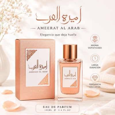 AMEERAT AL ARAB PRIVE ROSE  ASDAAF 100ML KC646 PERFUME