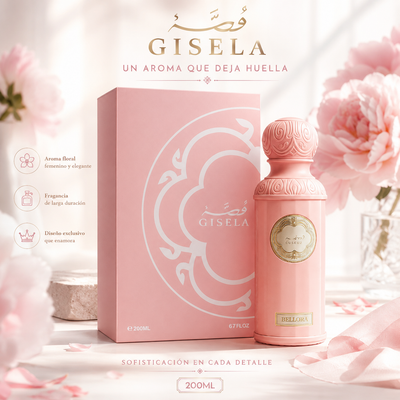 ARABE GISELA ROSA 200ML 2429-4 KC914 PERFUME