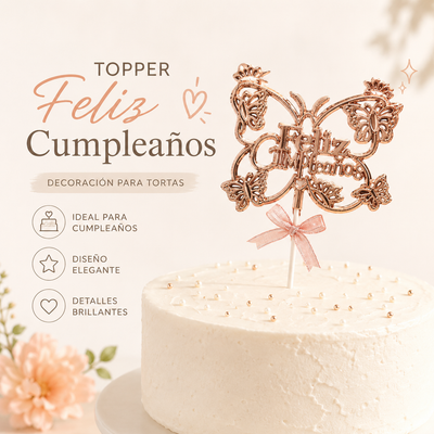 CAKE DECORATION MARIPOSA JK570