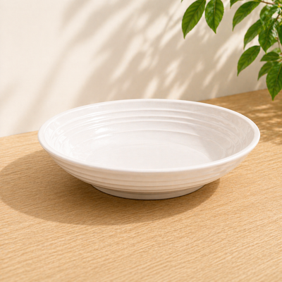 100% MELAMINA PLATO CON RELIEVE 20*H5.4CM H435079 30380