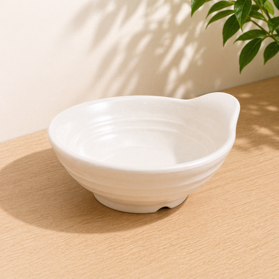100% MELAMINA BOWL NEGRO/BLANCO PREMIUM 9.8 CM 28172