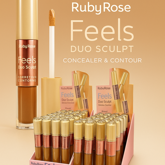 FEELS DUO SCULPT CONTORNO/CORRETIVO HB-8101