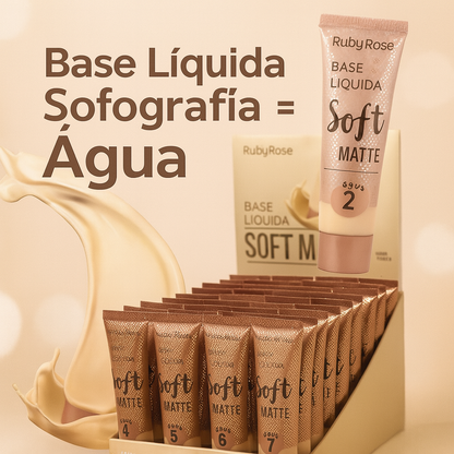 SOFT MATTE BASE LIQUIDA BRGE 2 HB-8050