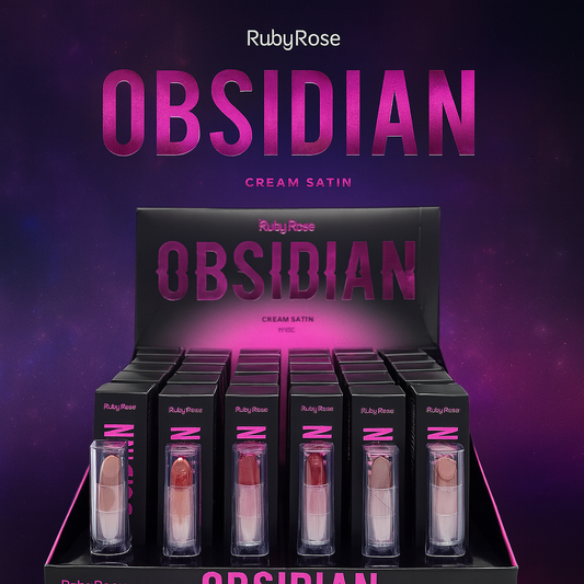 LIPSTICK BATOM OBSIDIAN RUBYROSE HB-7000-1