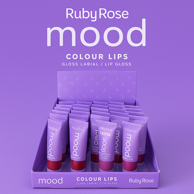 LIPGLOSS MOOD RUBYROSE HB-7201