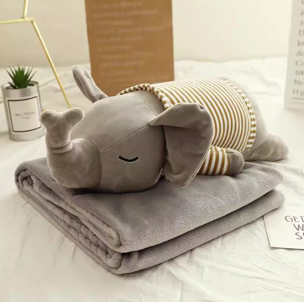 PELUCHE ELEFANTE C/FRAZADA 1358-8