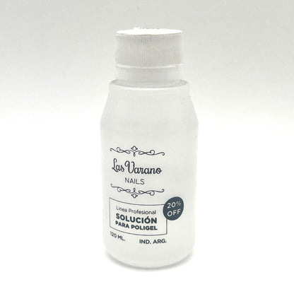 SOLUCION PARA POLIGEL LAS VARANO 120ML SP120