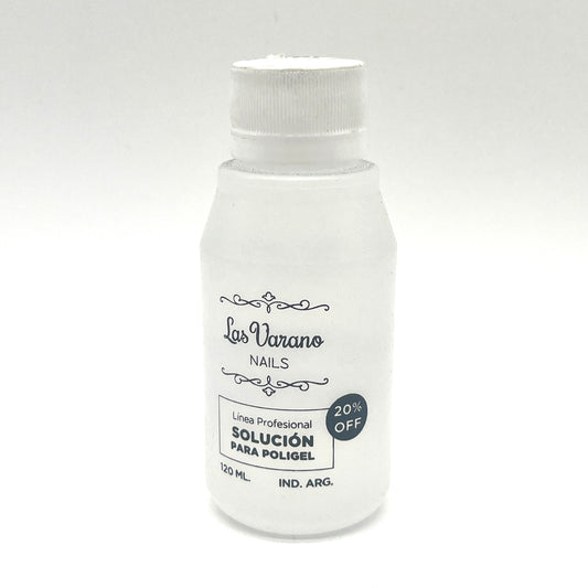SOLUCION PARA POLIGEL LAS VARANO 120ML SP120