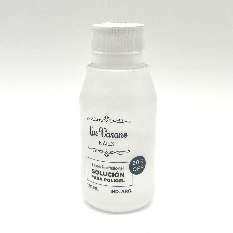 SOLUCION PARA POLIGEL LAS VARANO 120ML SP120