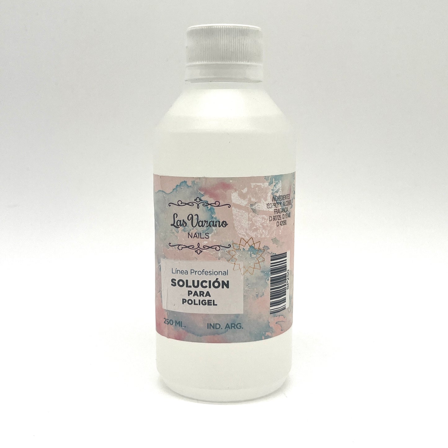 SOLUCION PARA POLIGEL LAS VARANO 250ML SP250
