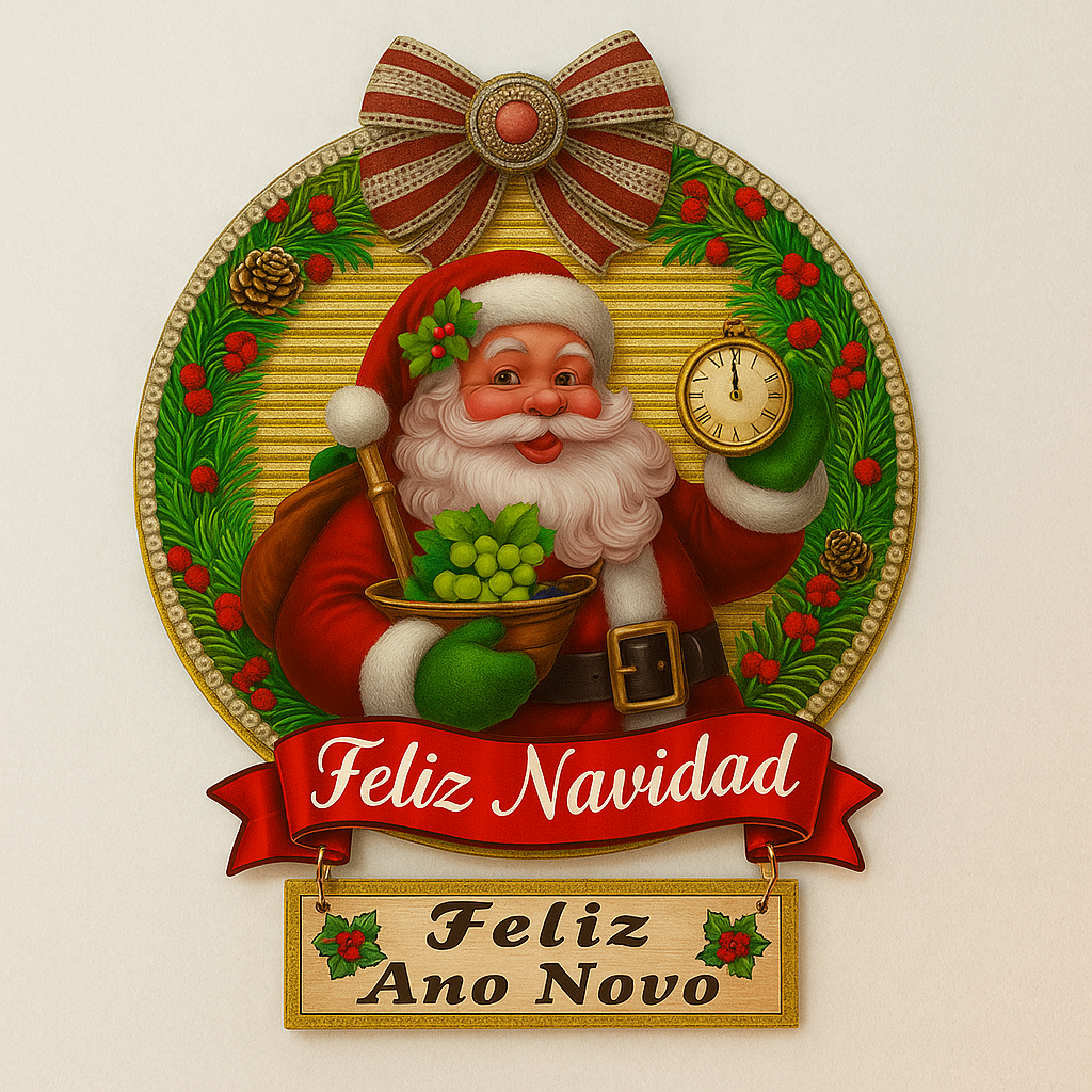 ADORNOS NAVIDENOS COLGANTE 3D KT2706-2