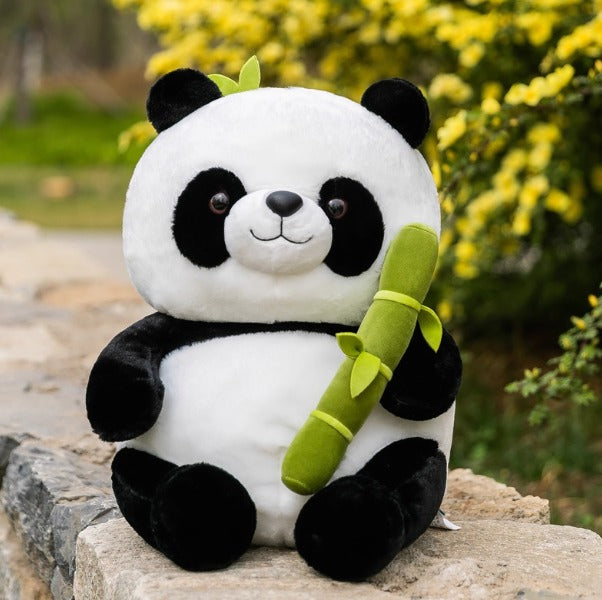 PELUCHE PANDA CON BAMBOO 40CM 1389-27