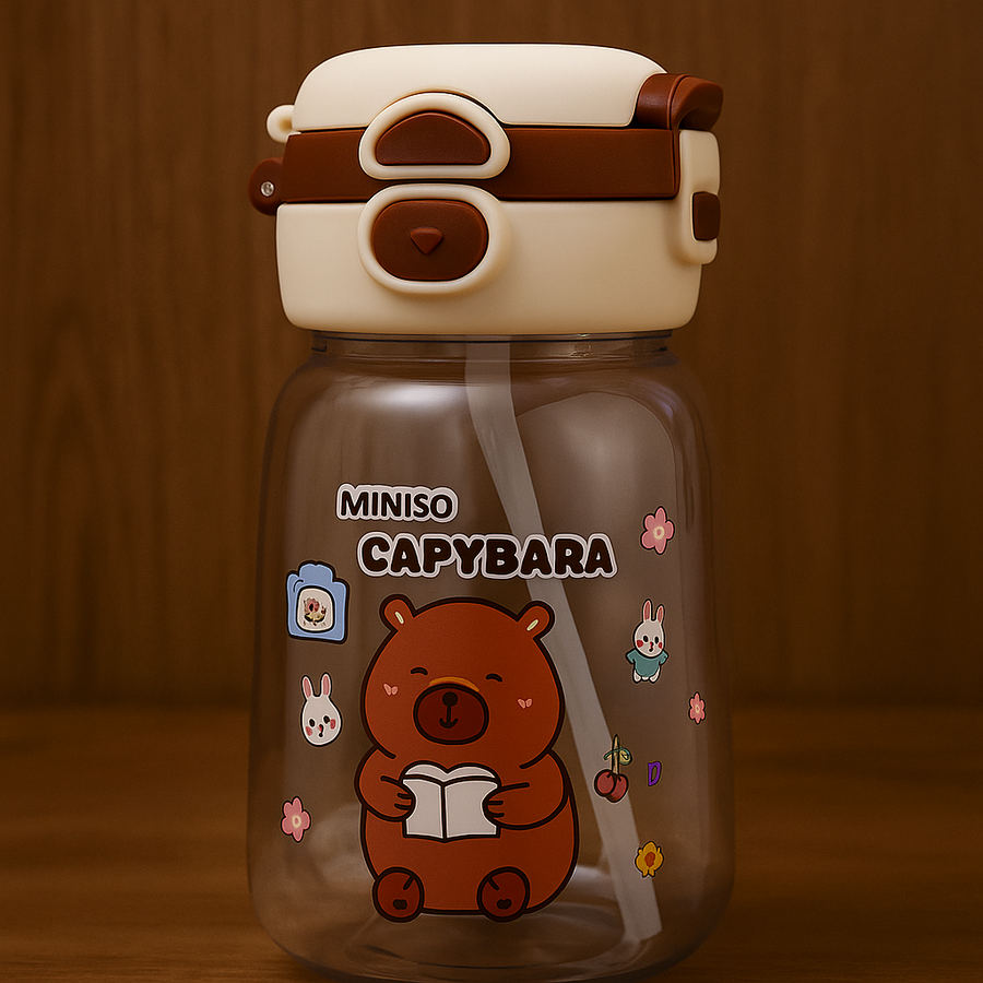 BOTELLA READING CAPYBARA  630ML GK004