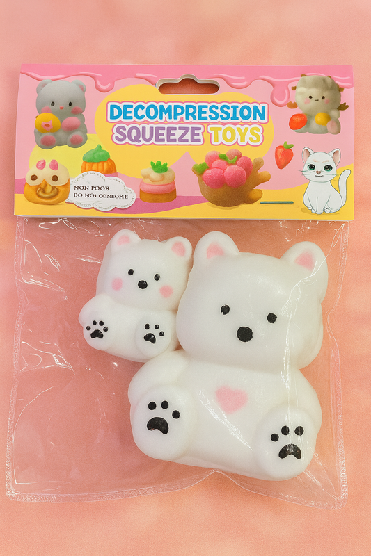 DECOMPRESSION SQUEEZE TOY TEDDY 2799-12