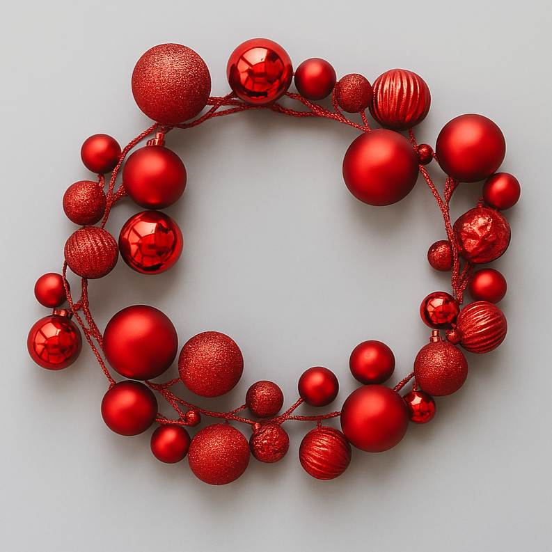 BOLAS DE NAVIDAD LARGA 1.9M JBL-CT