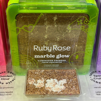 ILUMINADOR CREMOSO MARBLE GLOW RUBYROSE RR-F860