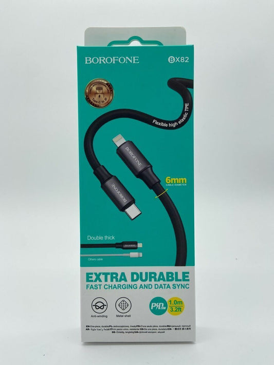 CABLE BOROFONE EXTRA DURABLE 6MM
