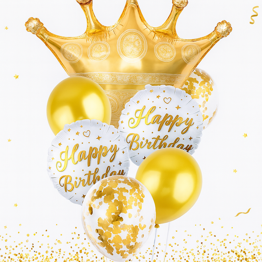 SET DE GLOBOS DE CORONA 1632-10