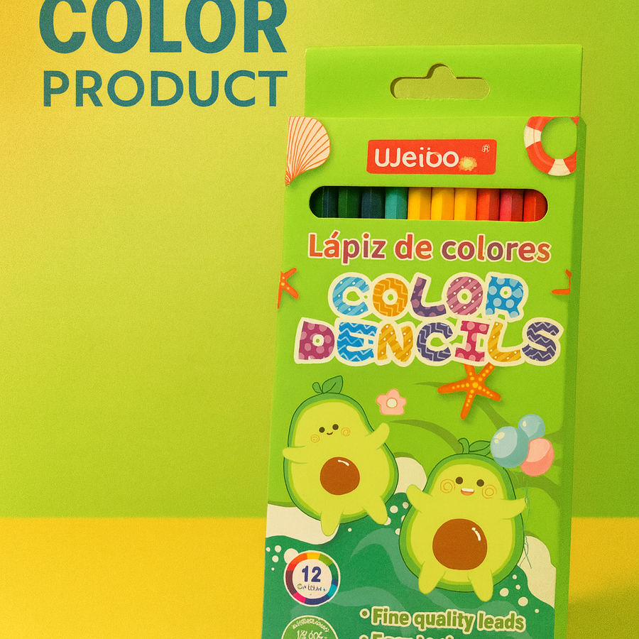 LAPIZ COLOR X12 WB-9066-12