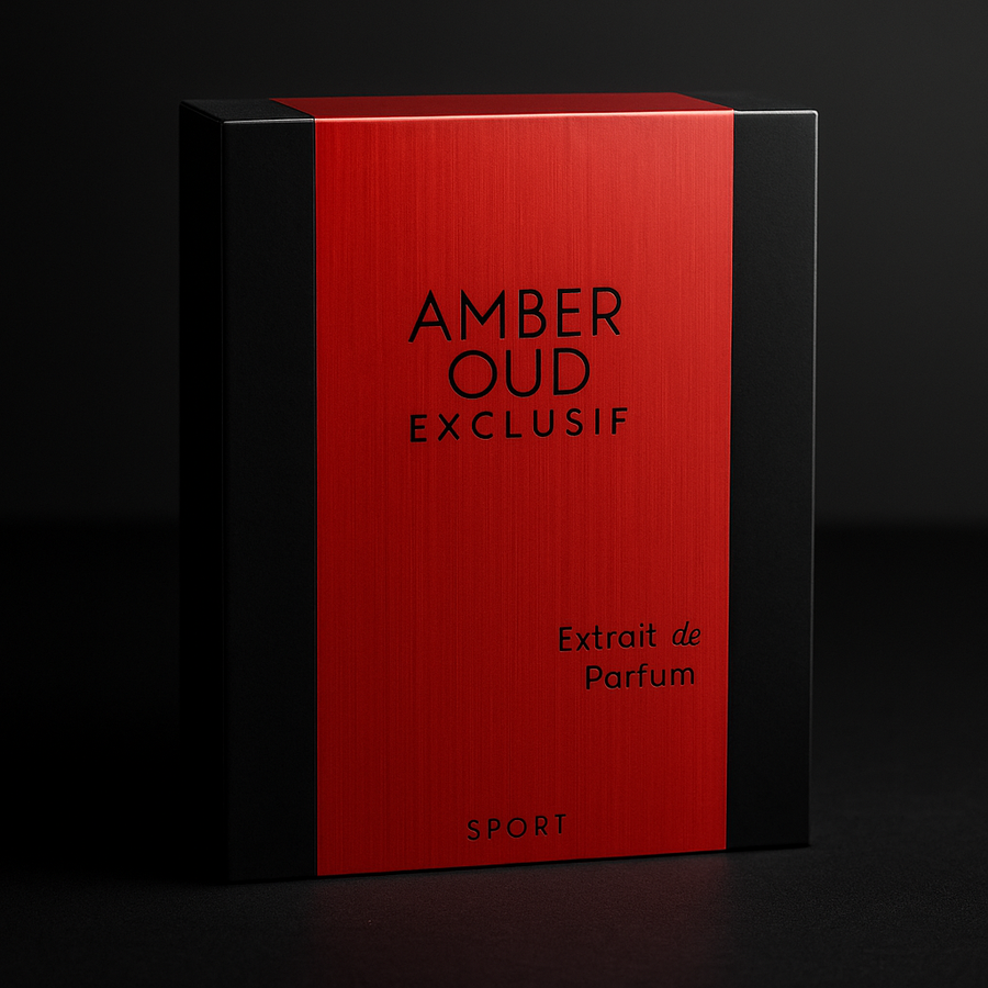 AMBER OUD EXCLUSIF EXTRAIT DE PARFUM SPORT 60ML PERFUME