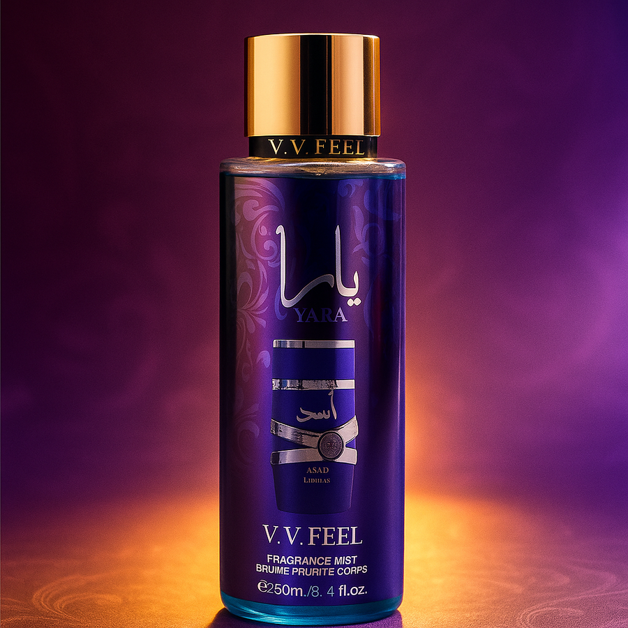 ARABE YARA AZUL V.VFEEL 250ML VF25-14 BODY SPLASH PERFUME