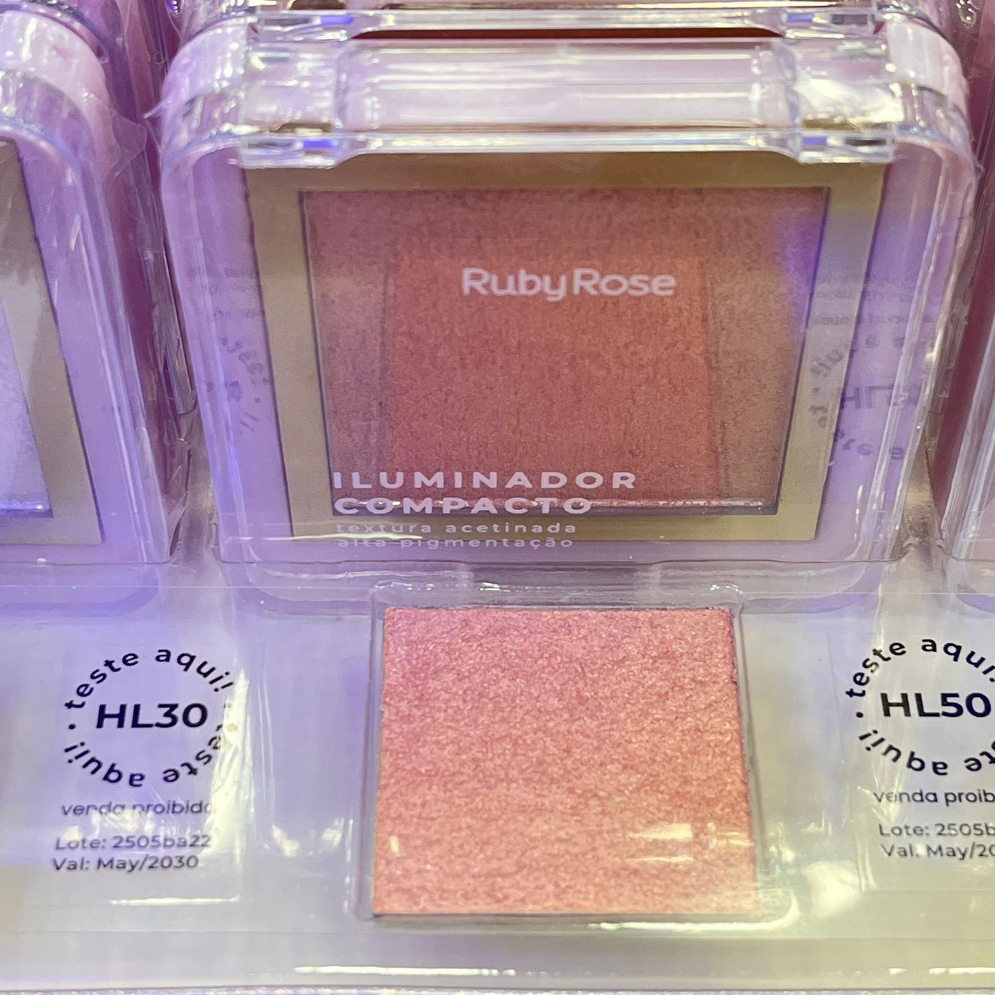 RUBY ROSE ILUMINADOR COMPACTO HB-859/G1 G2
