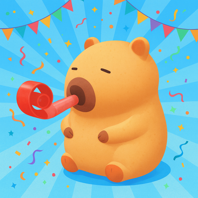 SQUEEZE CAPYBARA ROLL UP TONGUE 2799-06