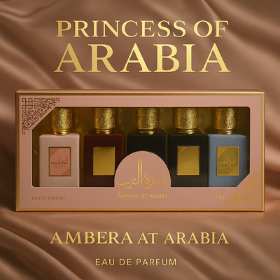 SET DE PERFUME X4 AMEERAT AL ARAB ASDAAF 6715