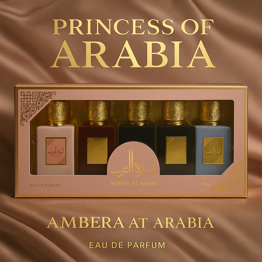 SET DE PERFUME X4 AMEERAT AL ARAB ASDAAF 6715