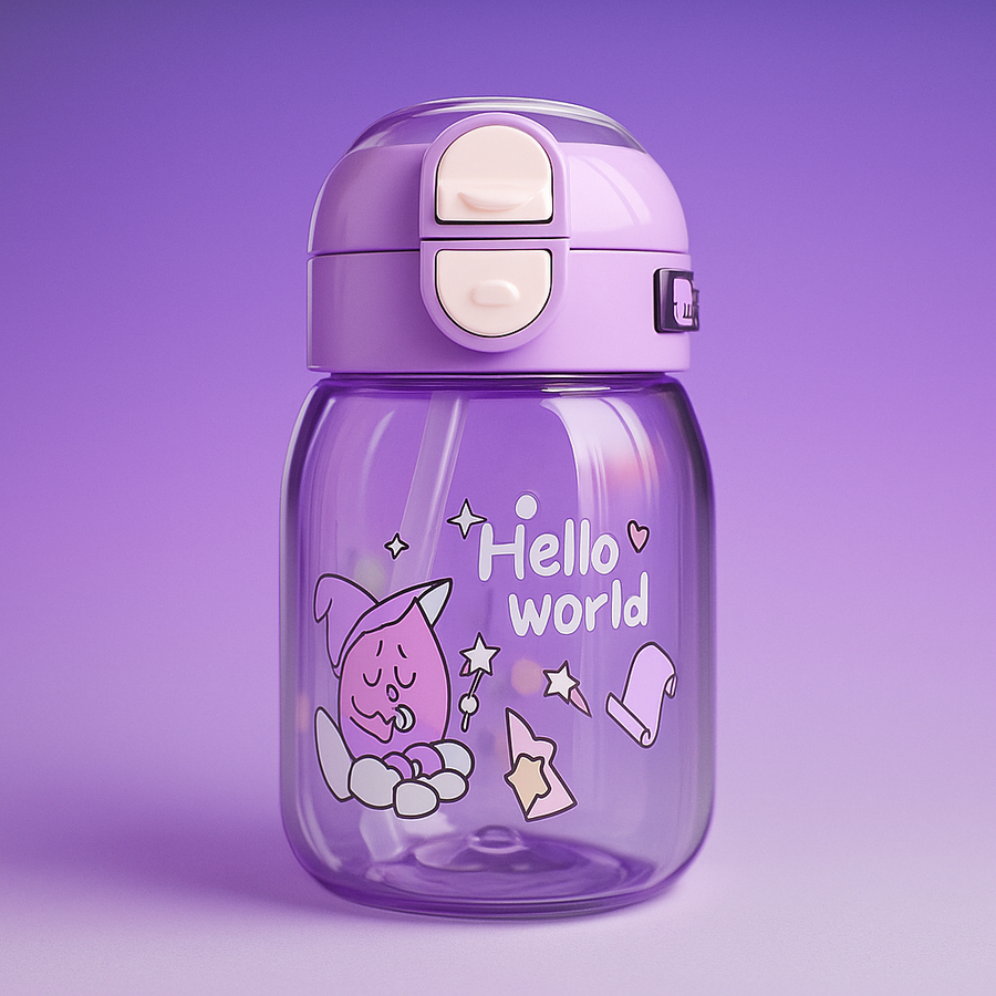 BOTELLA HELLO WORLD 510ML CK009 GK009