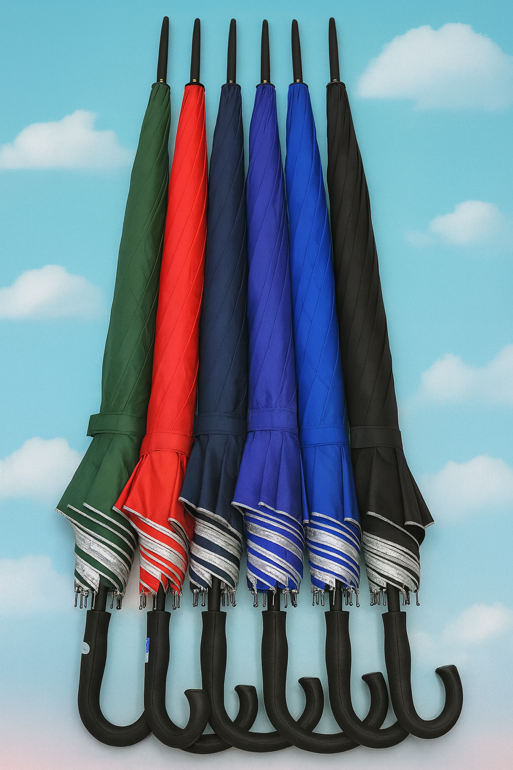 PARAGUAS DE MANGO LARGO 001