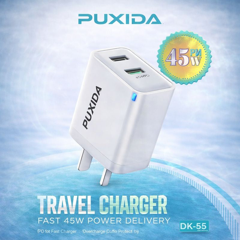 CARGADOR TRAVEL CHARGER PUXIDA DK-55