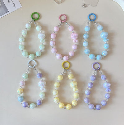 PULSERA LLAVERO DE CUENTAS CON MUNECO WA-21