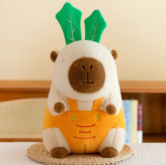 PELUCHE ZANAHORIA CAPYBARA 30CM 1389-20