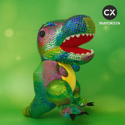 PELUCHE DINOSAURIO DE LENTEJUELAS 2062-2